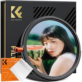 可変NDフィルター2枚、ブラックミスト1枚 セット 67mm 可変ND2-ND32 フィルター & 拡散 ブラックミストフィルター